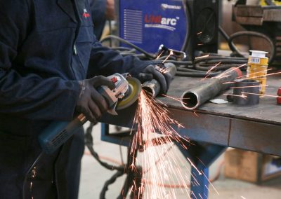 Pipe preparation before welding