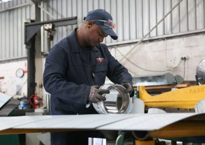 Fabrication of cladding for insulation