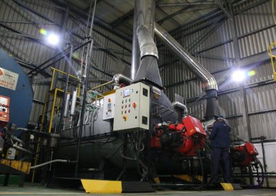 Installation of complete boiler house as well as ongoing operation