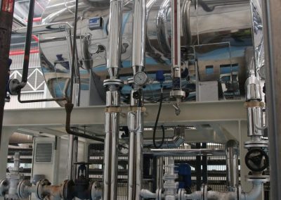 Heat recovery plant and insulation